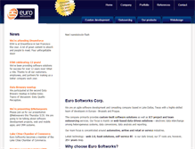 Tablet Screenshot of eurosoftworks.com